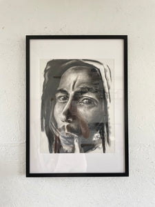 'Bob Marley' - Framed