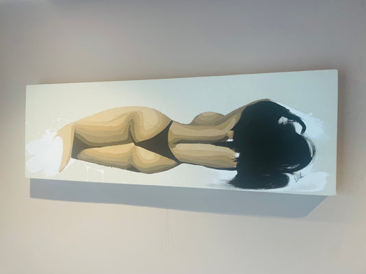 'Feet in The Sand' - Painting