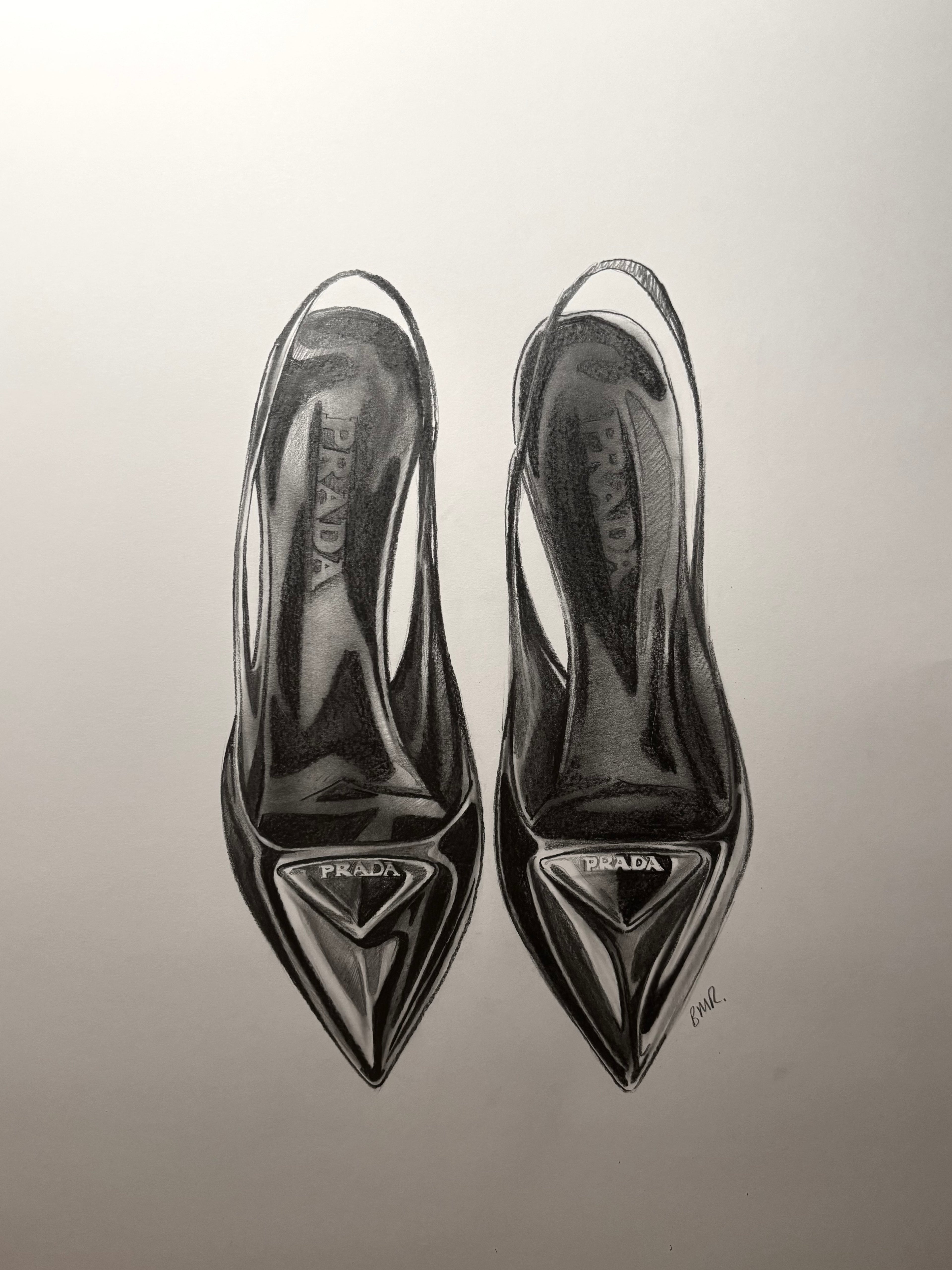 'Prada Heel' - Print