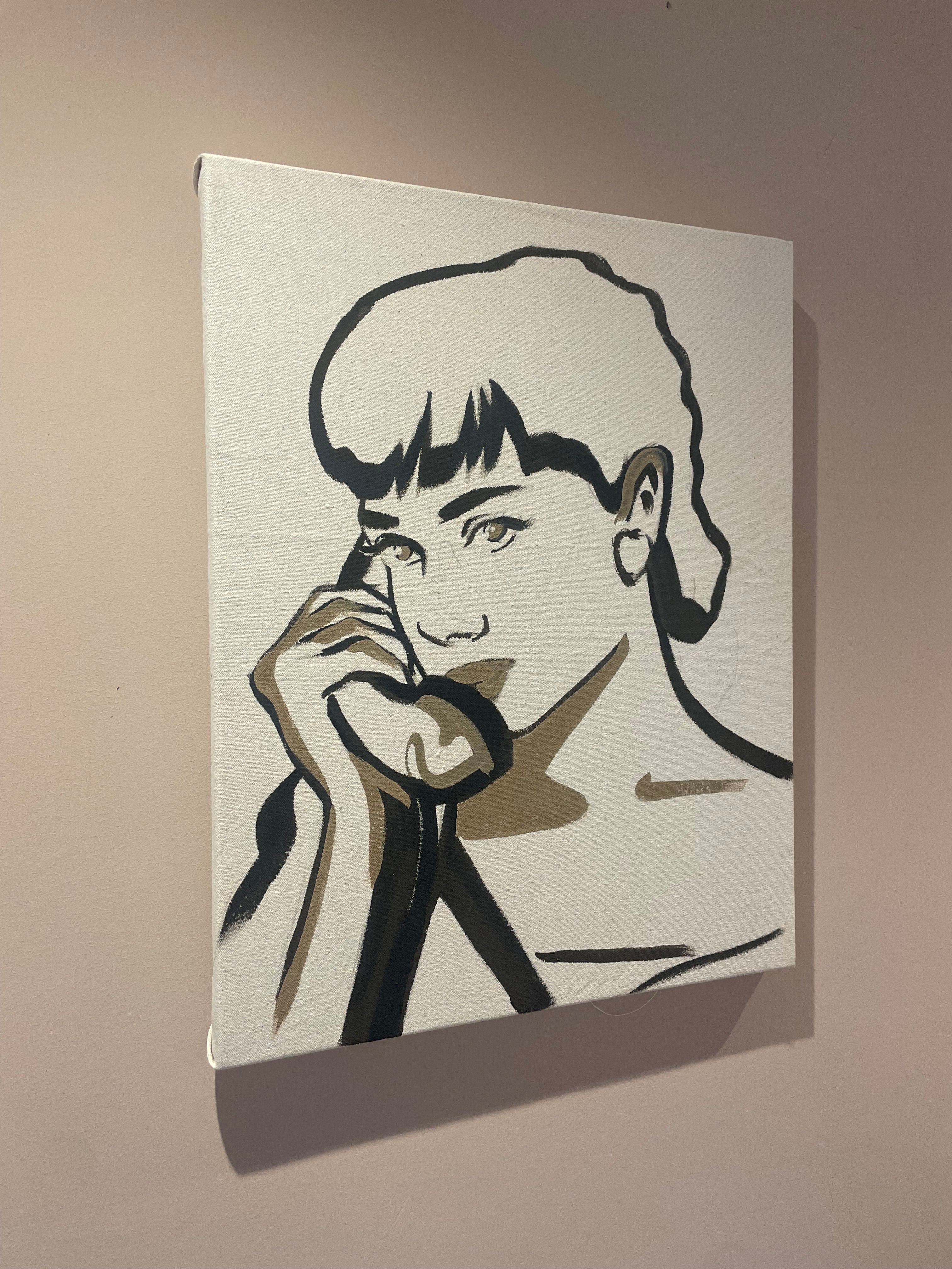 'Audrey's Talking' - Painting