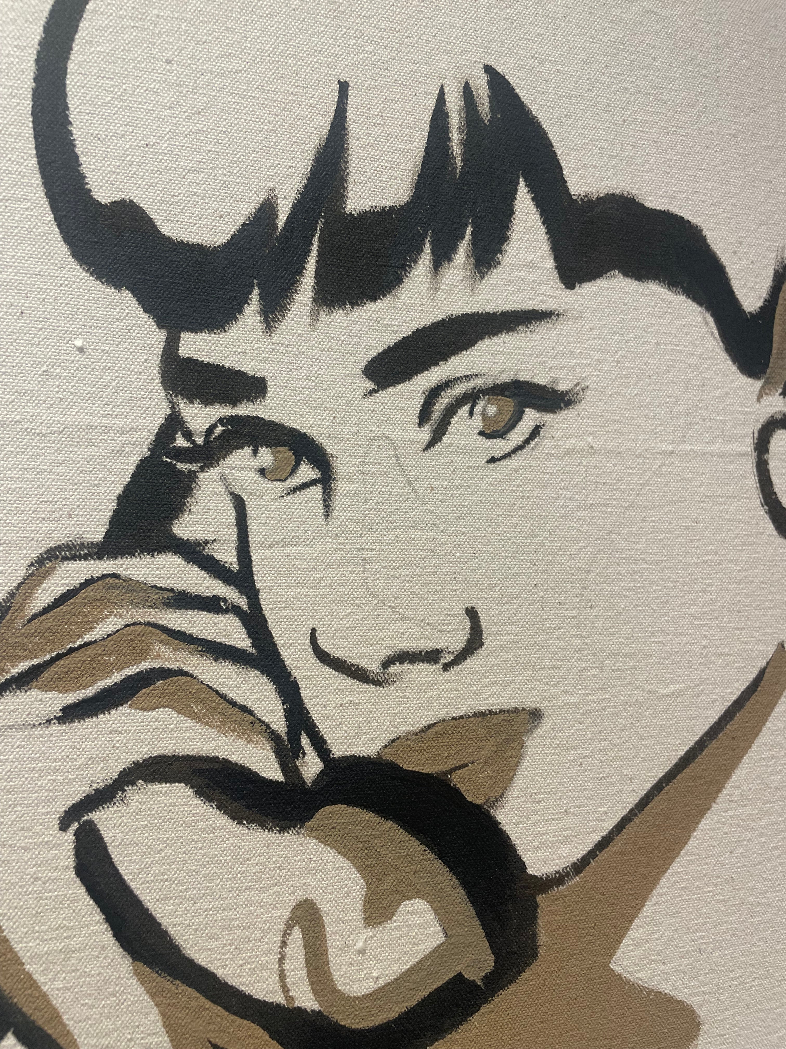 'Audrey's Talking' - Painting