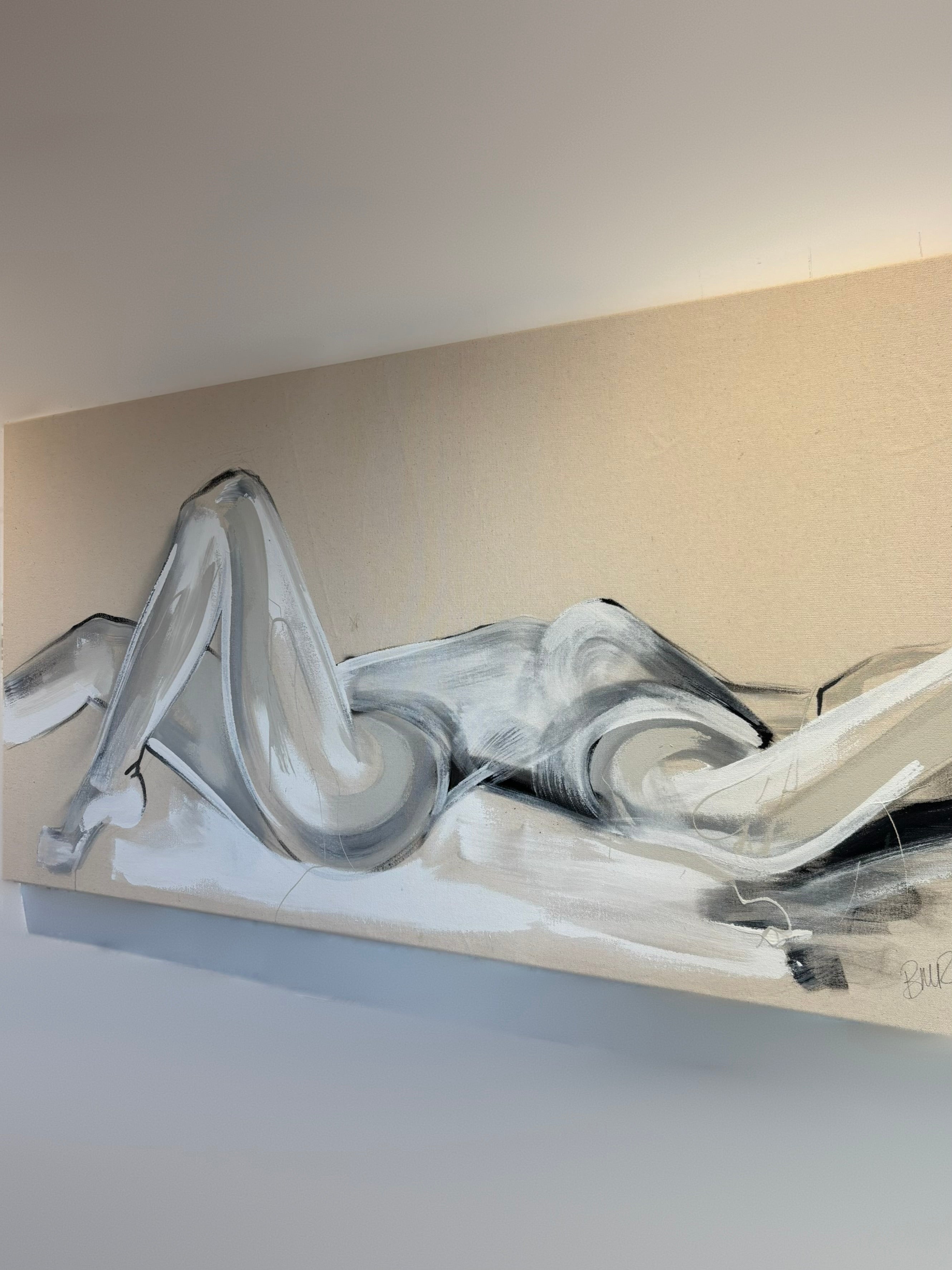 'Sleeps in Stardust' -Painting