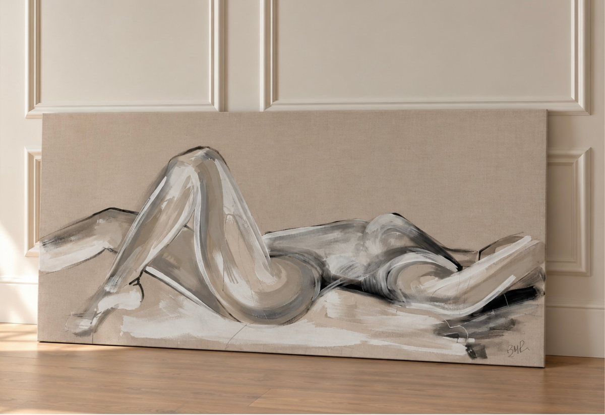 Neutral contemporary abstract large figurative lying lady landscape painting.
Bespoke artwork
Commissioned artwork
Custom Artwork
Custom painting for home
Hand painted wall art
Large original paintings for living room
Large statement artwork
Bespoke abstract art
Bespoke art for interiors
Original paintings for living room
Original art for interiors
Custom artwork for interior designers
Luxury wall art for interiors
Artwork for interior Designers
