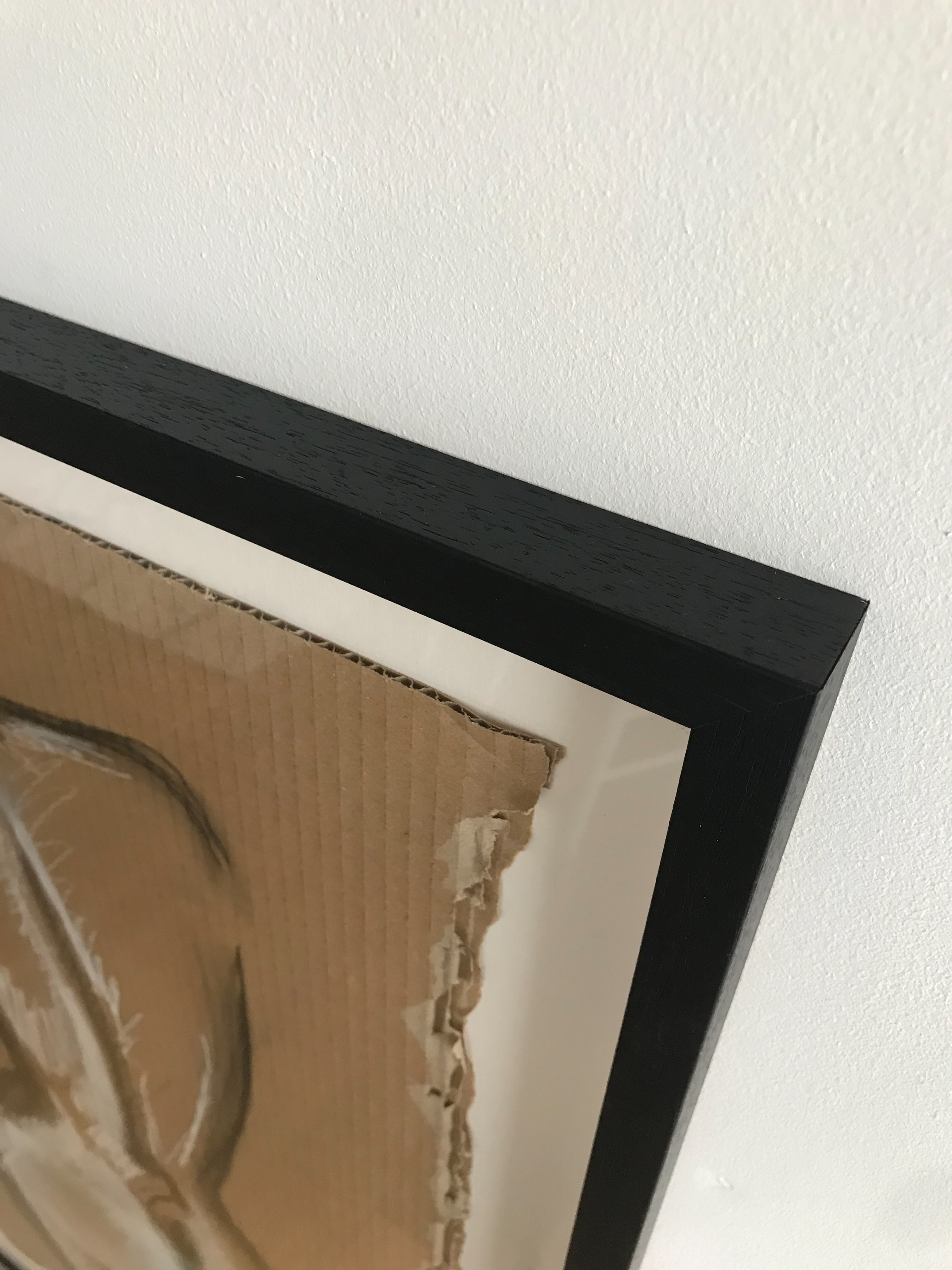 'Charcoal Silhouette'  - Framed